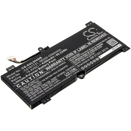 ILC Replacement for Asus C41n1731 Battery C41N1731